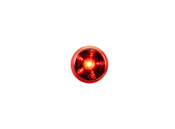 GYLLE Glass rødt LED 