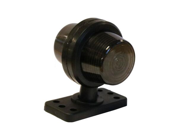 GYLLE markeringslys LED kort arm 6000K sotet glass 