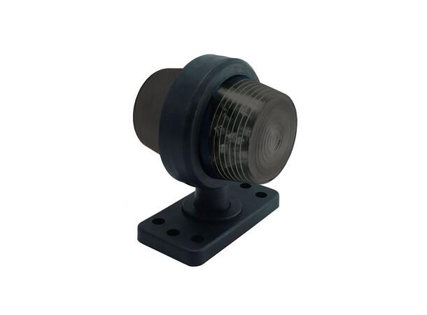GYLLE markeringslys LED kort arm 6000K sotet glass 