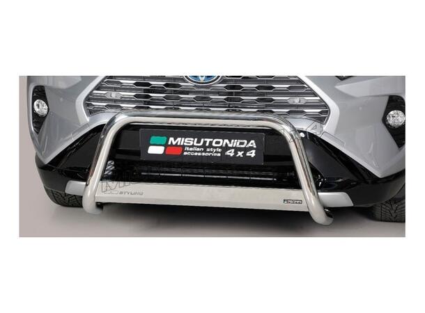 MISUTONIDA Frontbøyle Toyota RAV4 19- Hybrid medium Ø63 krom 