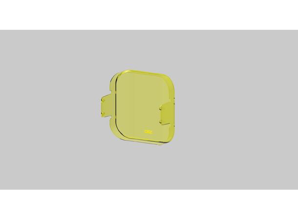 OZZ SQR 5" gult deksel for 88116/117/509 