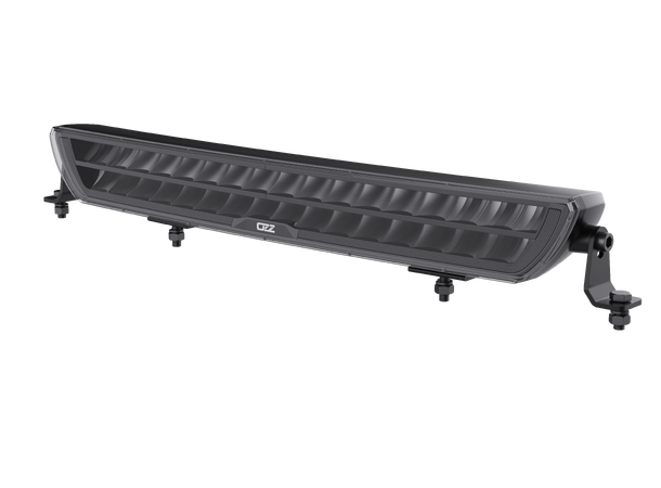 Fjernlyspakke med OZZ DRB1 P20" (sort), brakett og ledningsnett 