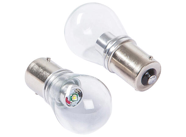 LED-pære 10-30V BA15S 21W 