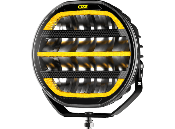 OZZ XR2 P7" fjernlys Sort 16 LED, m/parklys, 7200 lumen 