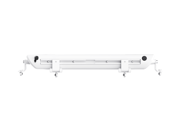 Fjernlyspakke med OZZ DRB1 P20" (hvit), brakett og ledningsnett 
