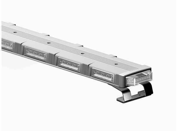 911 SIGNAL Lurker LED Varsellysbjelke sølv 1200mm 