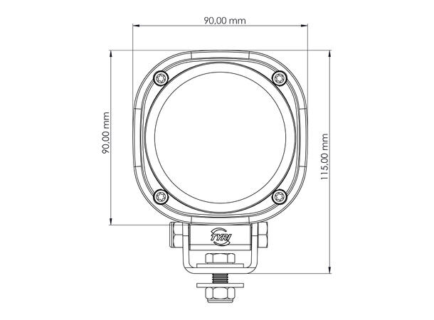 TYRI ARB LYS 0909-1400EL SYM Symmetrisk 24V 