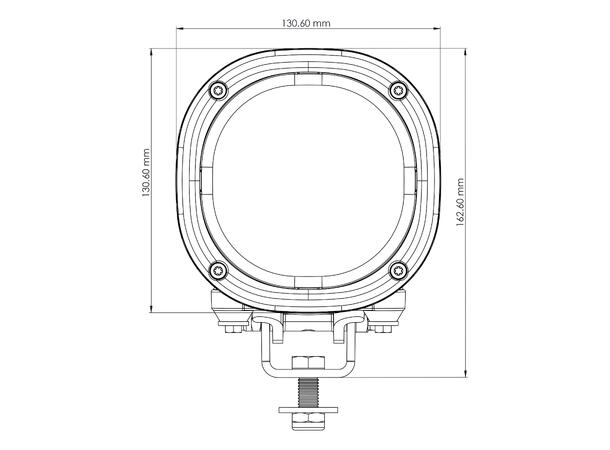TYRI 1313 LED arbeidslys Symmetrisk 12/24V 