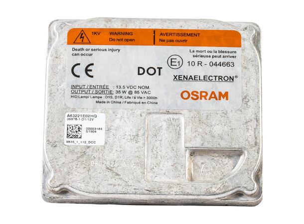 OSRAM Xenon ballast D1S/D1R 24V 