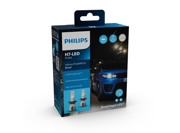 PHILIPS H7 12V LED kit Ultinon PRO 