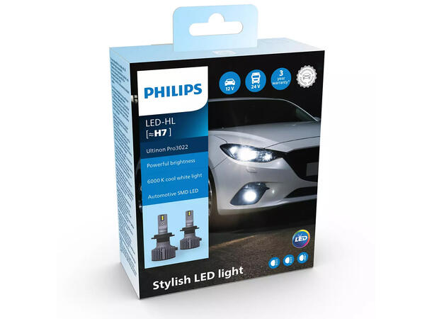 PHILIPS LED kit H7 12/24V Pro3022 