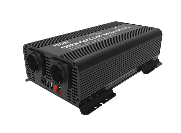Inverter 24V til 230V 1500W ren sinius 