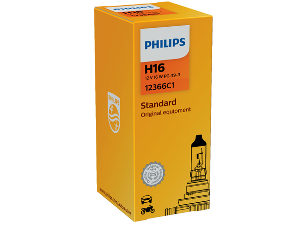 PHILIPS lyspære H16 19W 12V 
