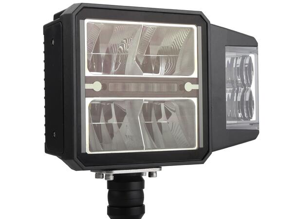 BRIODLIGHTS LED brøytelys h/v 4 LED nærlys,fjærnlys m/varme 