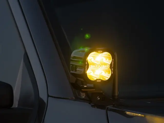 LAZER RP SPOT YELLOW fjernlys 107mm gult lys, ikke E-merket 