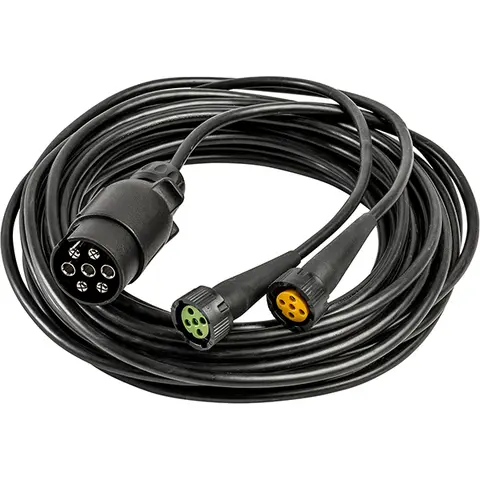 ASPÖCK kabelsett 7 meter med 7-pol støpsel