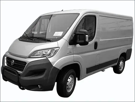 ANTEC frontbøyle Fiat Ducato 2014 mod 60/42mm sort 