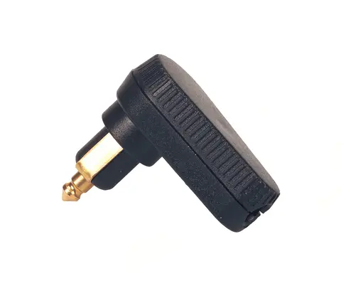 Støpsel for DIN kontakt til sig kontakt vinklet 90 grader