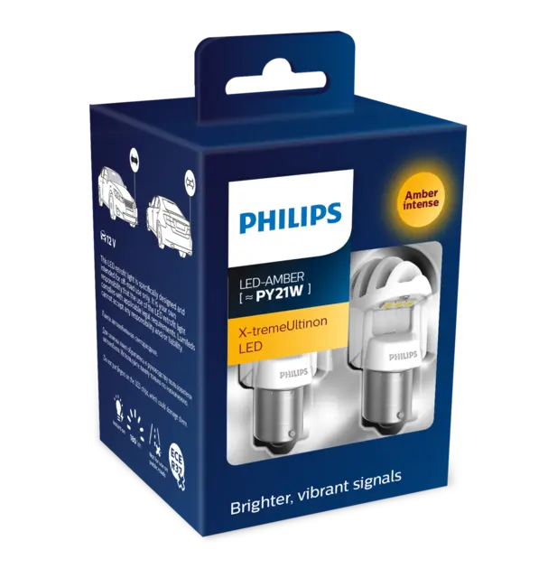 PHILIPS Led gul 21w 12v 2pk 