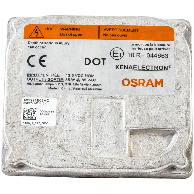 OSRAM Xenon ballast d1r/d1s 24v 