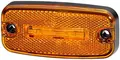 HELLA markeringslys LED orange 24v kabel 5 m