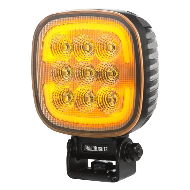 BRIODLIGHTS TRIO LED arbeidslys 9 LED, 4032 effektive lumen 