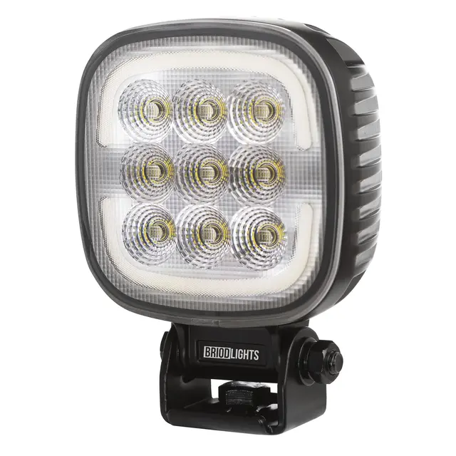 BRIODLIGHTS TRIO LED arbeidslys 9 LED, 4032 effektive lumen 