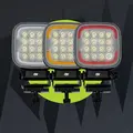 RAW TRIO XL arbeidslys m/parklys r&#248;dt/hvit/gult parklys, 9280 lm, 80W