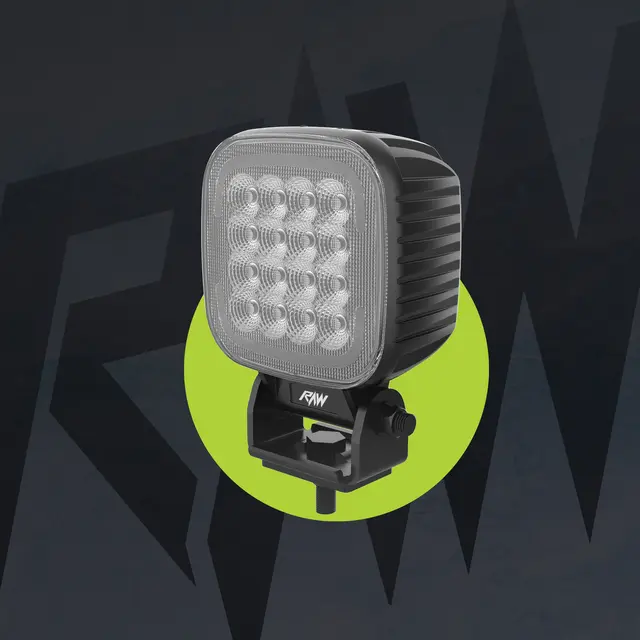 RAW SOLO XL arbeidslys 114mm 9280 lm, 80W 