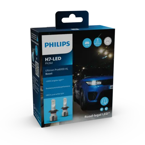PHILIPS H7 12V LED kit Ultinon PRO
