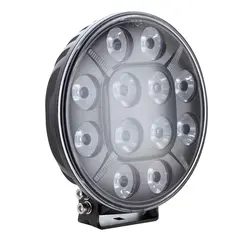 BriodLights fjernlys 7&quot; LED m/ parklys 5400 lumen