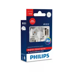 PHILIPS Led p&#230;re r&#248;d 21w 12v 2pk.