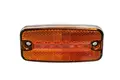 Markeringslys 12 LED orange med blinklys
