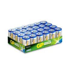 GP Ultra pluss Alkaline LR14 batteri 24 pk.