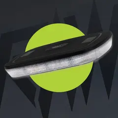 NEBULA Micro varsellysbjelke 254mm m/magnet 10-30V