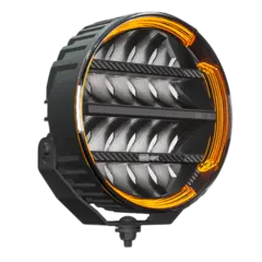 BRIODLIGHTS OLYMPUS 2.0 LED fjernlys 9&quot; m/varsellys, 18000 lumen