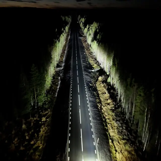 BRIODLIGHTS OLYMPUS 2.0 LED fjernlys 9" m/varsellys, 18000 lumen 