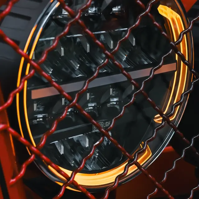 BRIODLIGHTS OLYMPUS 2.0 LED fjernlys 9" m/varsellys, 18000 lumen 