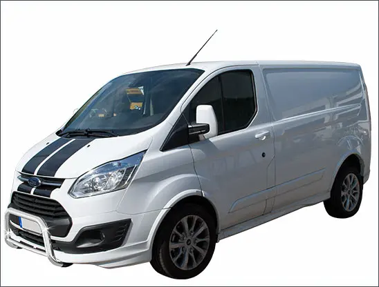 ANTEC frontbøyle Ford Transit Custom 2014 60/42mm 