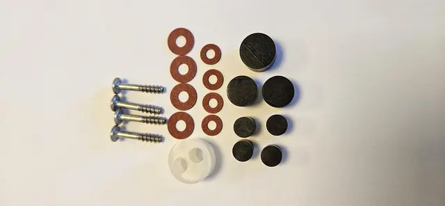 Gummipropper og skruer for 19101 