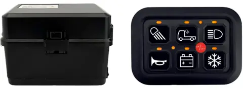 BRIODTECH kontrollpanel med releboks 12/24V