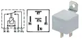 Vekselrele 12v/30a med motstand