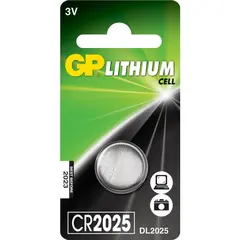 BATTERI GP LITHIUM CR2025