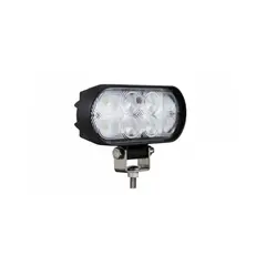 LUCIDITY Arbeidslampe 8 Led m/buet glass