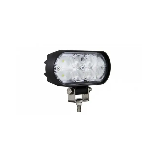 LUCIDITY Arbeidslampe 8 Led m/buet glass 