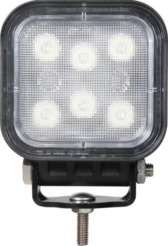 LUCIDITY LED arbeidslys 6 LED, 2800 effektive lumen m/motpart