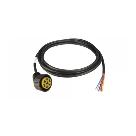 ASPÖCK kontakt 2,5 meter kabel venstre gul