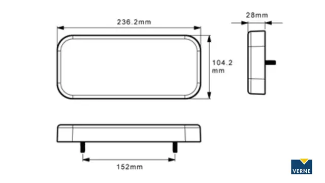 LUCIDITY Baklampe 12/24 Led 