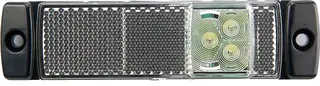 LUCIDITY markeringslys LED hvit 24V