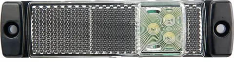 LUCIDITY markeringslys LED hvit 24V